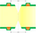 Distance between a copper conductor and theorical scoring axis